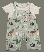 Load image into Gallery viewer, Zoo Animals Baby Romper