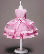 Load image into Gallery viewer, Tulle Ruffle w/Rose Bodice Dress
