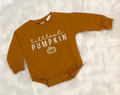 Littlest Pumpkin Romper