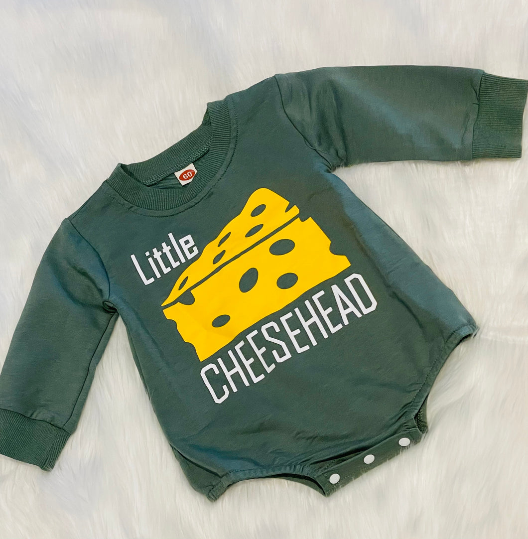 Little Cheesehead Romper