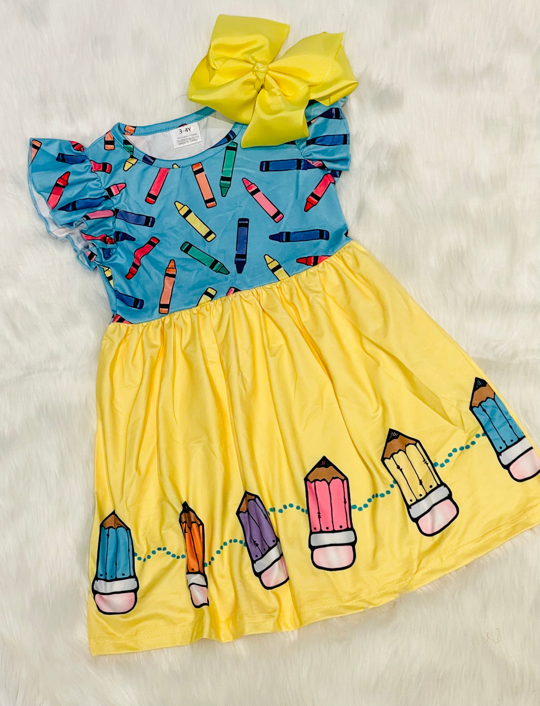 Back To School Twirl Dress