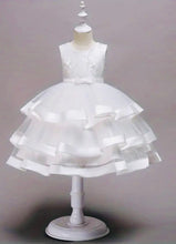 Load image into Gallery viewer, Tulle Ruffle w/Rose Bodice Dress