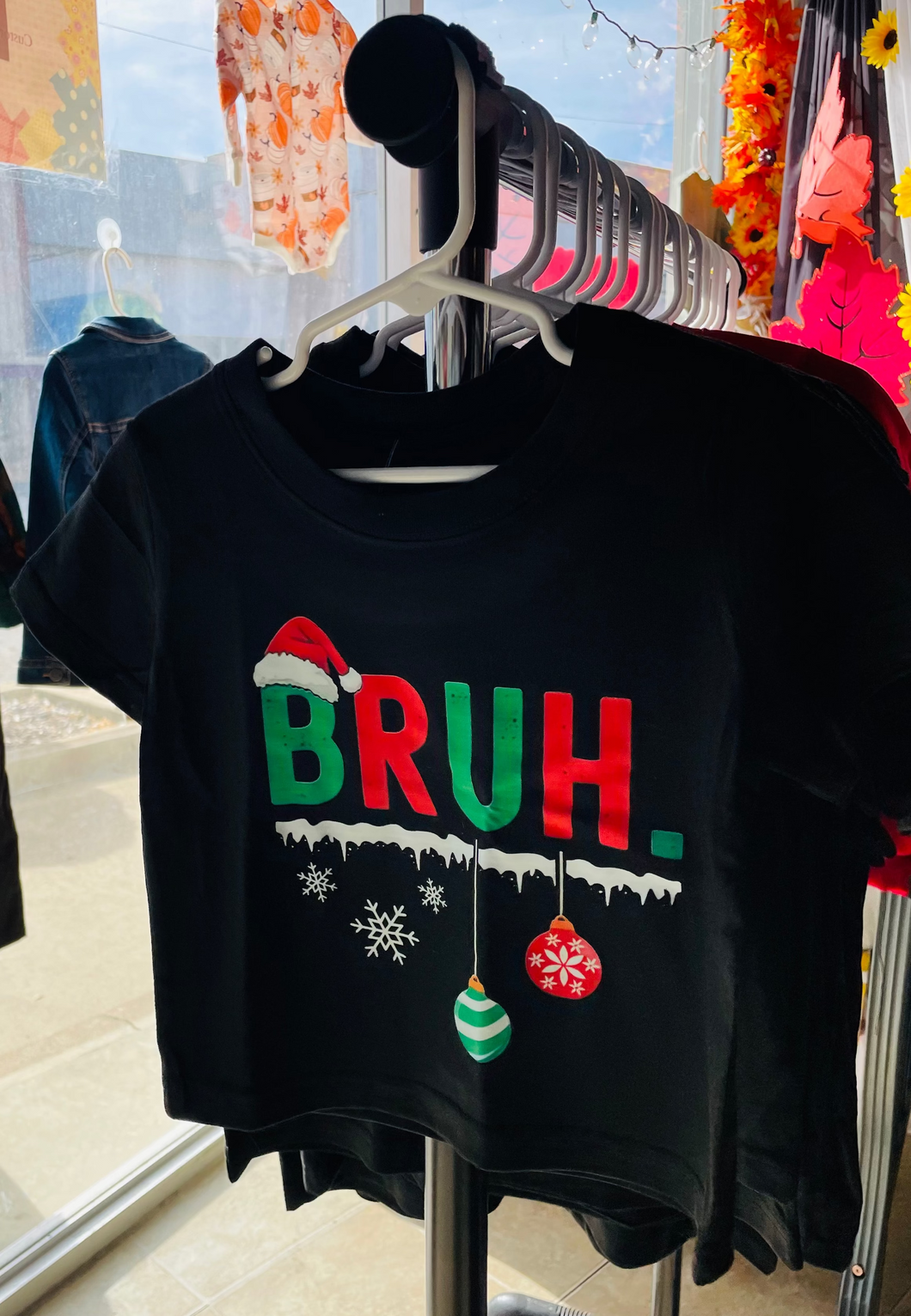 “BRUH” Christmas tshirt