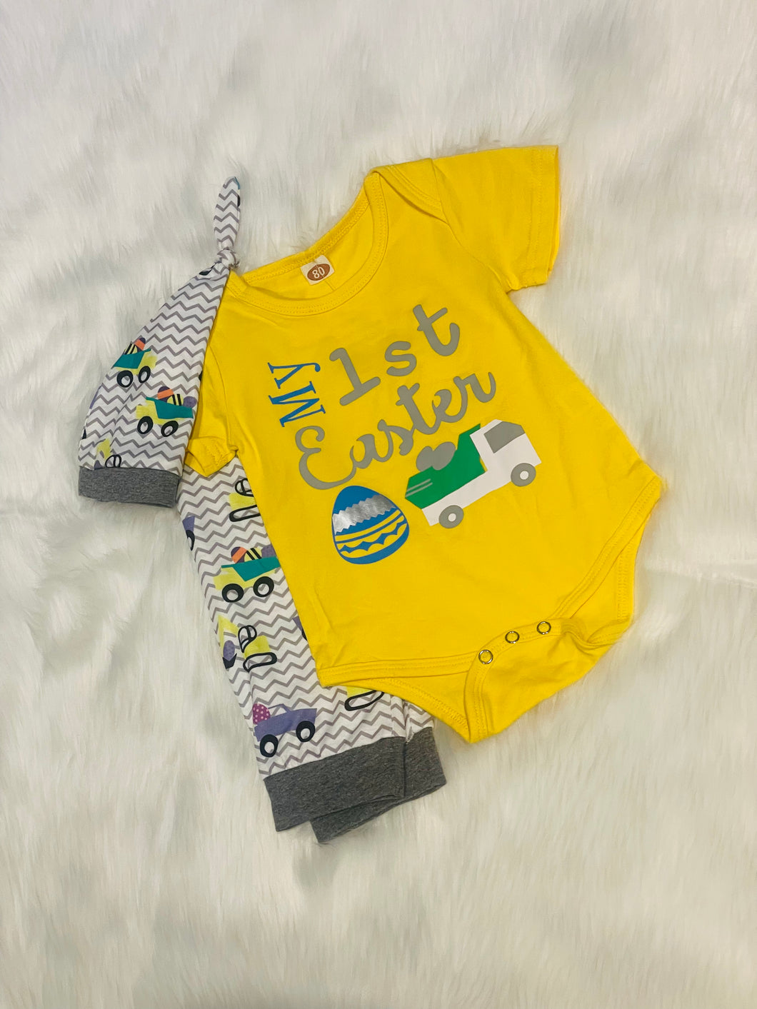 Baby Boy 1st Easter 3pc set