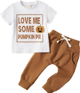 Love Me Some Pumpkin Pie 2pc Set