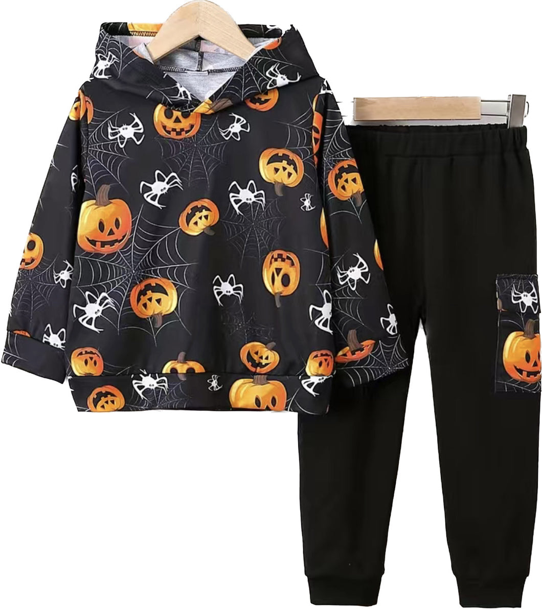 2pc Halloween Hoodie/Jogger Set