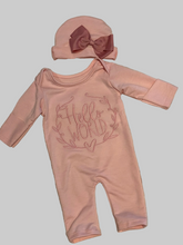 Load image into Gallery viewer, 2pc Newborn Hello World set