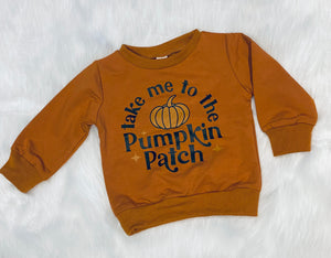 Take Me To The Pumpkin Patch Unisex Sweatshirt