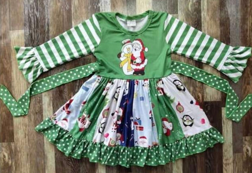 Adorable Christmas Twirl Dress