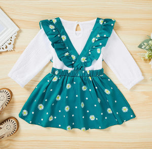 Adjustable 2pc Spring dress/skirt set