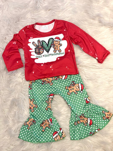 Gingerbread Christmas 2pc set