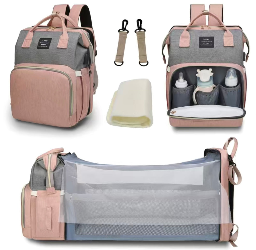 🎈SALE🎈The Ultimate Diaper Bag/Bassinet/Changing Pad All In One