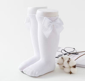 Soft Cotton Dress Knee Socks