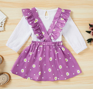 Adjustable 2pc Spring dress/skirt set