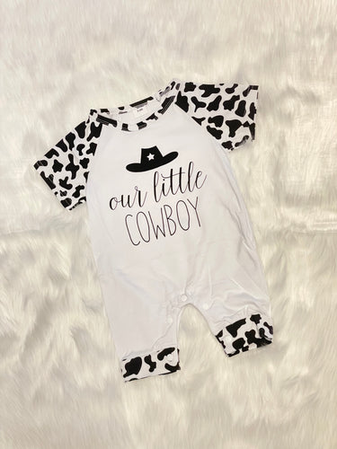 🎈CLEARANCE 🎈Little Cowboy Romper