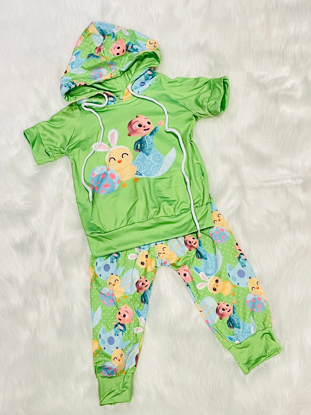 2pc Easter Hoodie/Jogger Set