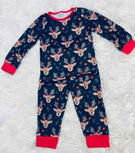 Boy/Girl Reindeer PJ Set