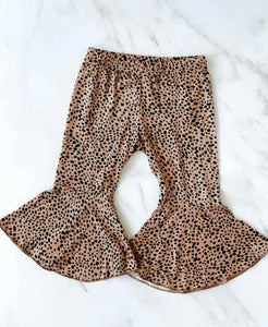 🎈CLEARANCE 🎈Leopard Print Bell Bottom Pants